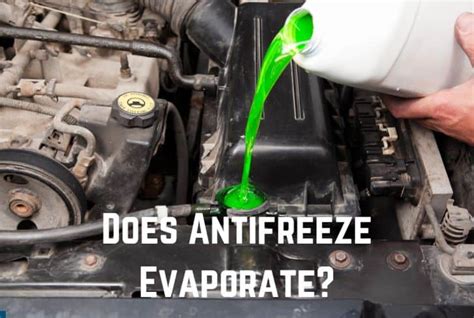 Does Antifreezecoolant Evaporate Answered Earth Eclipse