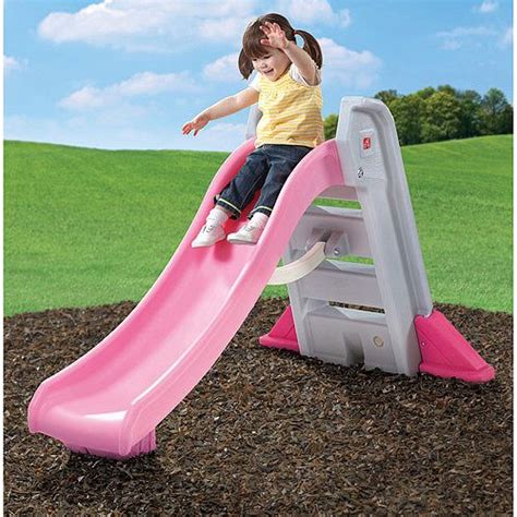 Step2 Big Folding Slide Pink Toddler Slide Best Outdoor Toys