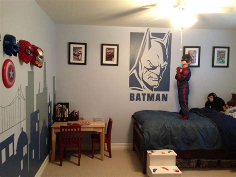 Remember to pick a theme that fits well within the available space because certain theme may you are viewing marvel superhero bedroom ideas, picture size 700x694 posted by steve cash at april 12, 2017. My superheroes bedroom (With images) | Boys bedroom decor ...