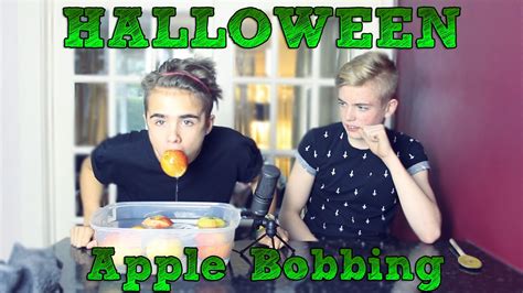 Apple Bobbing Challenge Halloween Special Youtube