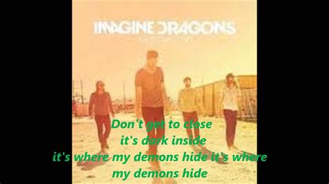 Demons Imagine Dragons Lyrics Youtube