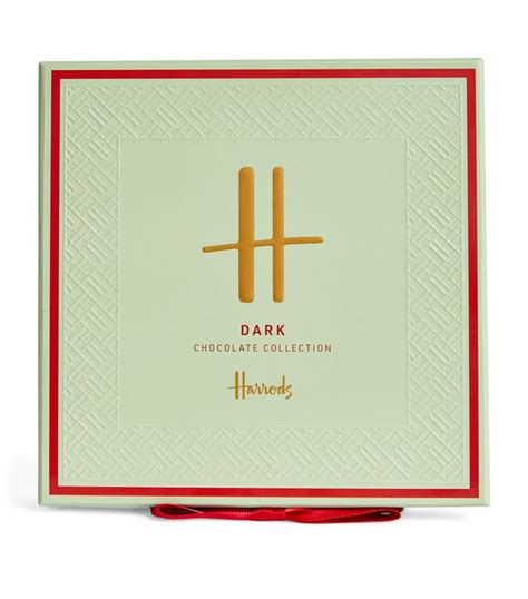 Harrods Dark Chocolate Collection 16 Piece Selection Box 126g