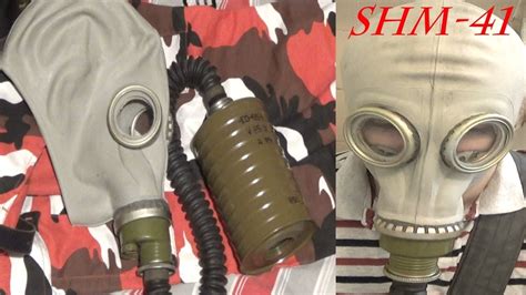 Soviet Shm 41 Gas Mask Review And Test Youtube