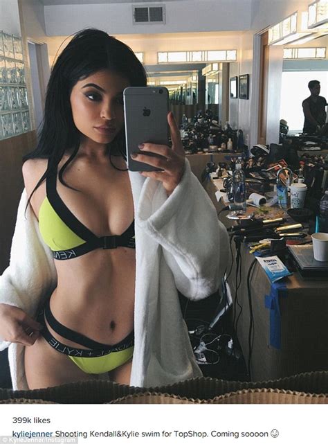 Kylie And Kendall Jenner Model Sexy Swimwear From Their New Topshop