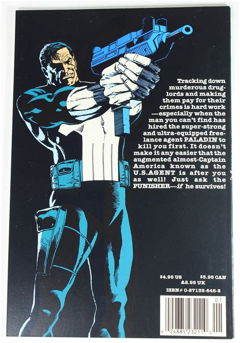 Graphic Novel The Punisher No Escape 1990 Marvel Etsy