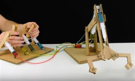 Tự Tạo Cánh Tay Robot Thủy Lực Từ Bìa Các Tông Blog Công Nghệ