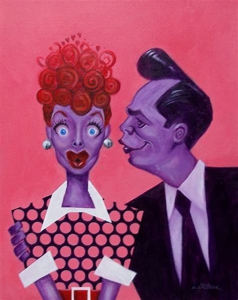 Lucille Ball And Desi Arnaz Illustrated By Paul Alexander I Love Lucy I Love Lucy Show