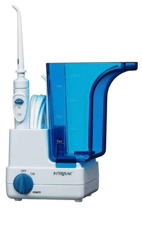 Conair Interplak Compact Water Flossing System Cordless Portable Wjx
