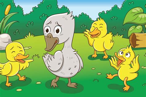História Do Patinho Feio Para Imprimir Colorido