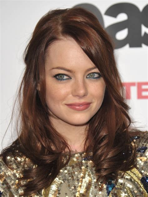 What Is Emma Stones Natural Hair Color Popsugar Beauty