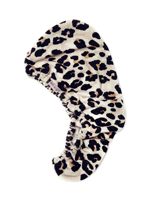 Kitsch Microfiber Hair Towel Leopard