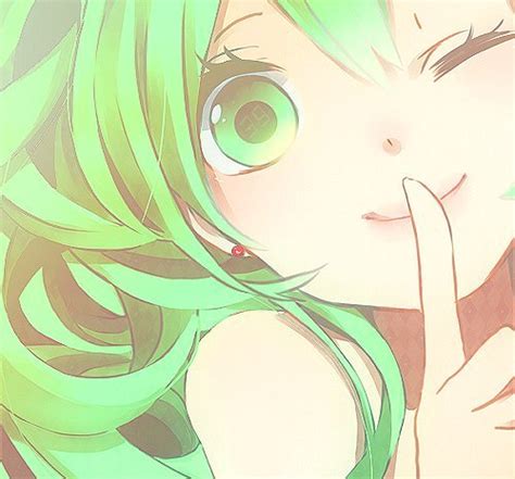 Image Anime Girl Green Hair 642566