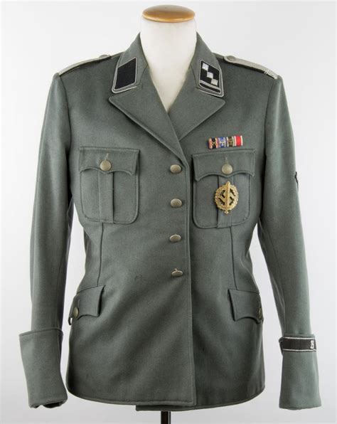 Pin On Waffen Allgemeine Ss Sd Ordnungspolizei Tunics