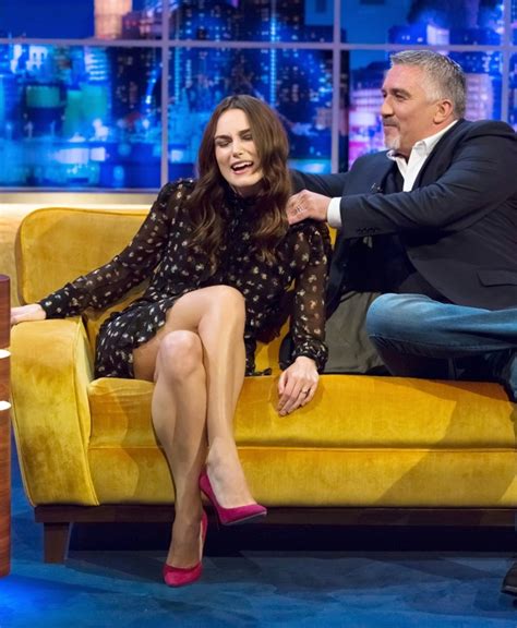 Keira Knightley Massaged By Paul Hollywood On Jonathan Ross Show Er