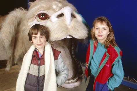 1984 Behind The Scenes Of The Neverending Story With Barret Oliver And Tami Stronach In Bavaria