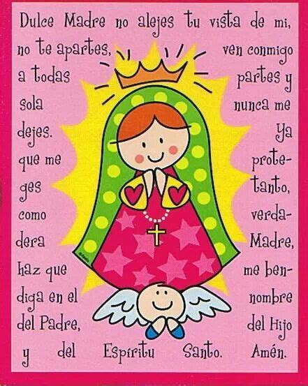 Poesias Infantiles Poesia A La Virgen Maria Para Niños De