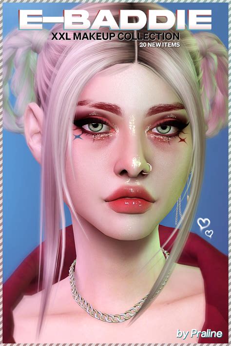 Sims 4 Pralinesims Everyday Doll Xxl Makeup Micat Game E Baddie