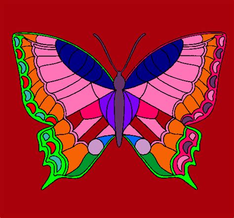Dibujo De Mariposa Pintado Por Elena En Dibujos Net El D A A Las Imprime