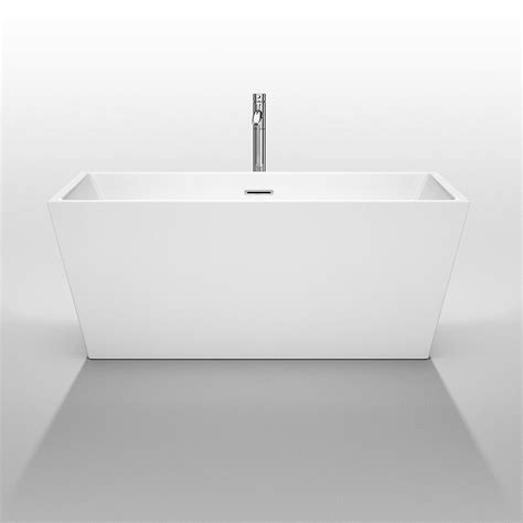 Our tubs are designed around your convenience and comfort for you to be able to bathe easily. Sara 59" x 32" Freestanding Soaking Acrylic Bathtub ...