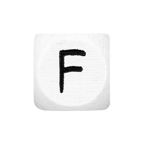 In a syllabary, each character represents a syllable, for instance, and logographic systems use characters to represent words, morphemes, or other semantic units. Lettres alphabet en bois F - blanc | Rico Design - Bébé et ...