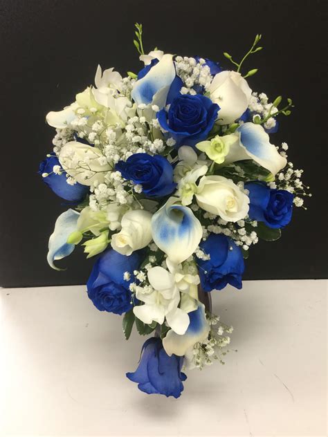 Blue Roses Bouquet In Sunnyvale Ca Paolas Flowers And Events