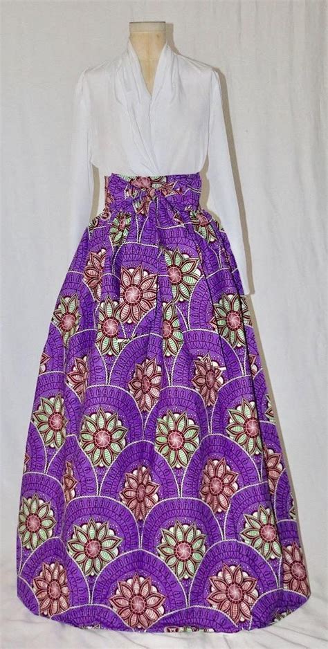 African Print Ankara Skirt Womens Maxi Skirt Wrap Africa Etsy Ankara Skirt Womens Maxi