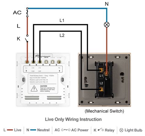 3 Gang One Way Light Switch Wiring Diagram Wiring Diagram And Schematics