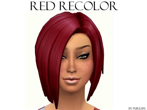 The Sims Resource Red Hair