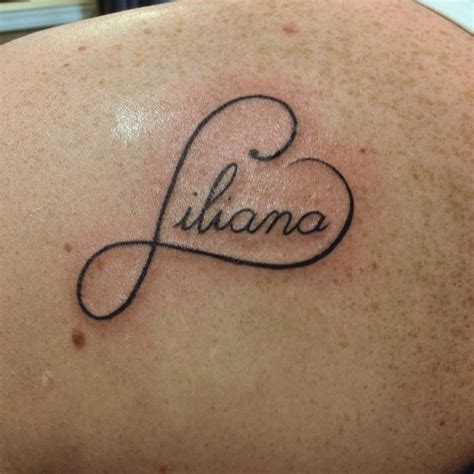 Heart With Name Tattoo Designs For Men