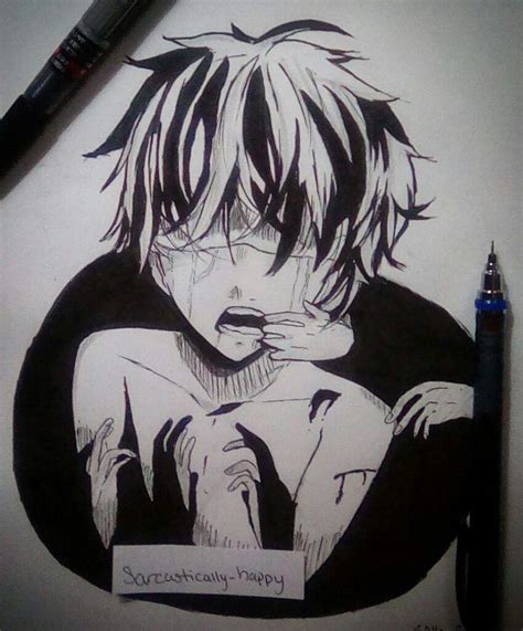 A Sad Oc Manga Boy Anime Amino
