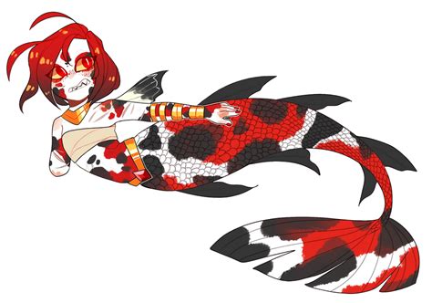 Koi Mermaid Setprice Closed By Elendd On Deviantart