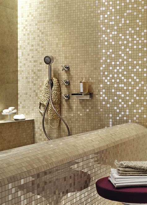 Piatto doccia in ceramica 70x70 Piastrelle a mosaico per bagno e altri ambienti | Marazzi