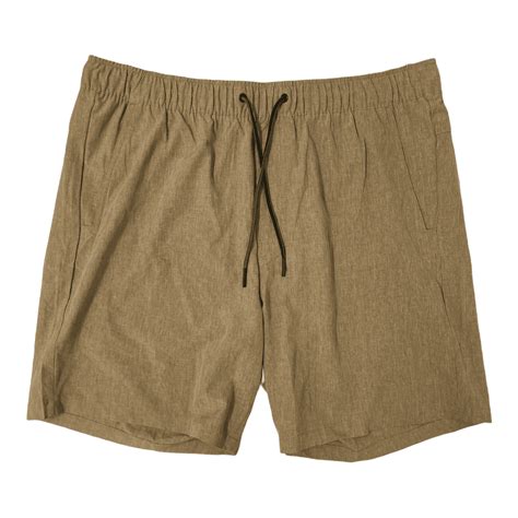 Eddie Bauer Mens Upf 50 Quick Dry Woven Tech Pull On Shorts Ermine L