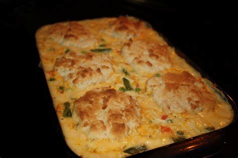 Southern Living Yankee Chicken And Biscuits Casserole