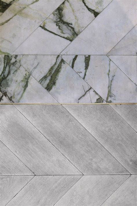 I want to do gold grout for my marble tile floor and backsplash. 10 LOOKS TO LOVE :: GOLD GROUT & INSETS - The Ace Of Space Blog