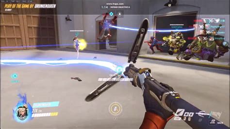 Overwatch Mercy 5 Man Revive Compilation So Long