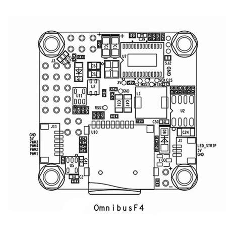 Omnibus F4 V2 Pro Flight Controller With Sd Card Slot And Bec Buy Online