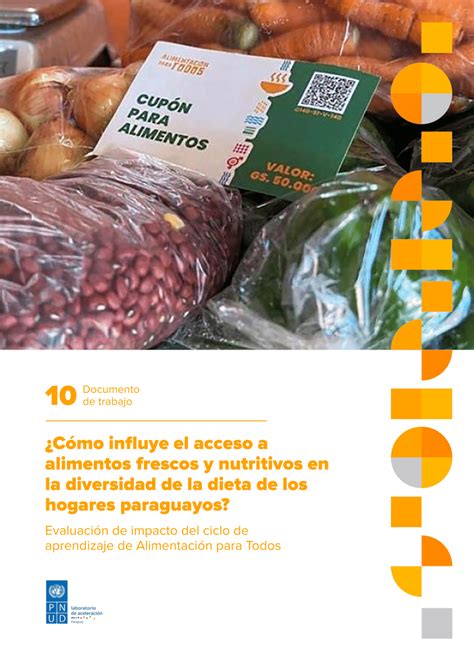 PDF Documento de trabajo 10 Cómo influye el acceso a alimentos