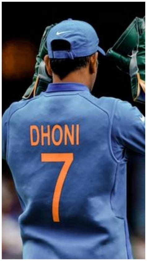 Ms Dhonis Jersey Story Behind Iconic No7