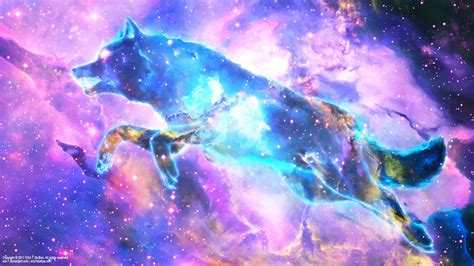 Wolf Wallpaper Galaxy Cool Galaxy Wolf Wallpapers Wallpaper Cave