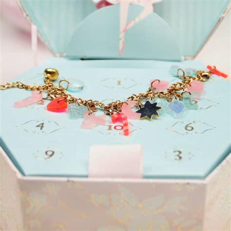 Charm Bracelet Advent Calendar By Postbox Party | notonthehighstreet.com