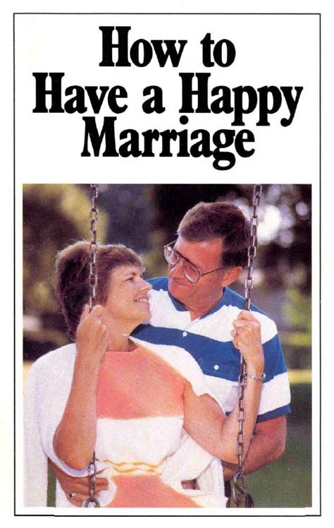 How To Have A Happy Marriage Worldwide Church Of God Booklet