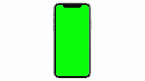 Phone Green Screen Template