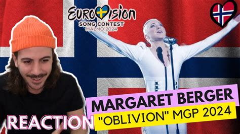 🇸🇯 Margaret Berger Oblivion Reaction Mgp 2024 Subt Melodi Grand