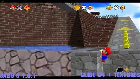 Super Mario 64 Hd Texture Comparison Youtube