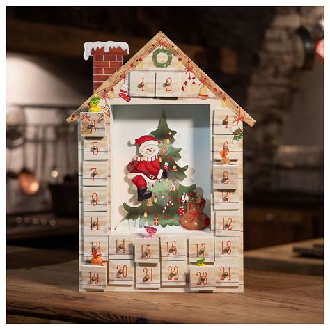 Advent Calendar 48 Cm With Christmas Tree Online Sales On