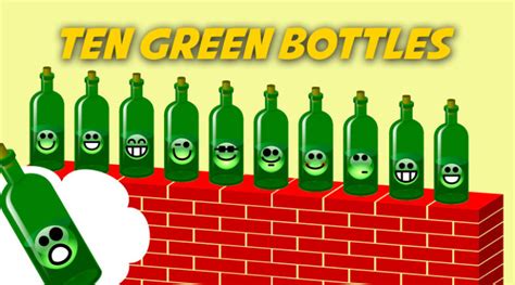 Ten Green Bottles Free Nursery Rhymes