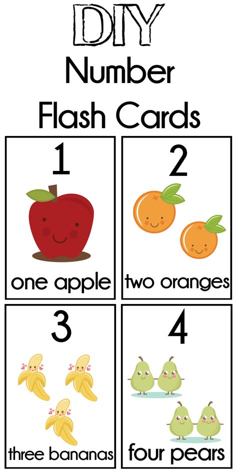 Number Flashcards 1 50 Effortless Number Flash Cards Printable 1 20