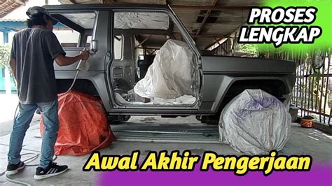 Borong Cat Daihatsu Taft X Full Total Lengkap Proses Awal Akhir
