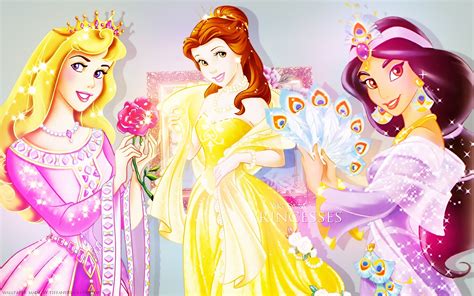 Aurora Belle And Jasmine ~ ♥ Disney Princess Wallpaper 33402068